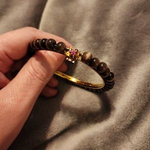 Pretty hand beaded bracelet